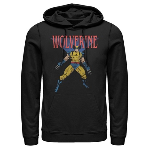 Men's Marvel X-Men '90s Wolverine Pull Over Hoodie - image 1 of 4