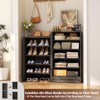 Besiost Shoe Storage Cabinet, 10-Tier Shoe Rack With Drawers - 4 of 4