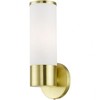 Livex Lighting Lindale 1 - Light Sconce in  Satin Brass - 3 of 3