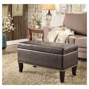 Designs4Comfort Winslow Storage Ottoman - Breighton Home - 1 of 4