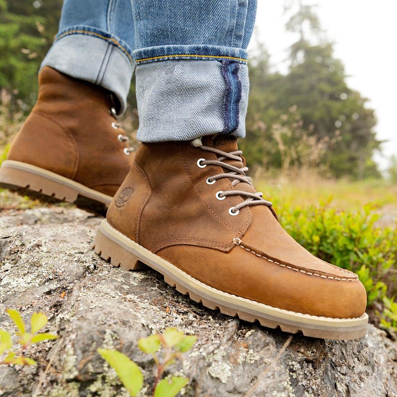 Timberland Men's Redwood Falls Waterproof Moc-Toe Boots, 2 of 9