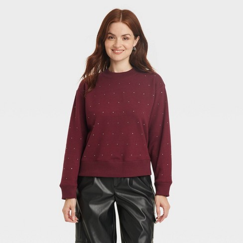 Jeweled sweatshirt 2025