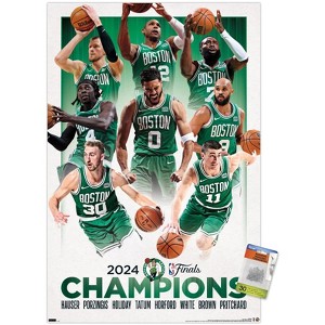 Trends International NBA Boston Celtics - 2024 NBA Finals Champions Unframed Wall Poster Prints - 1 of 4