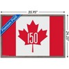 Trends International Canada - 150th Anniversary Framed Wall Poster Prints - 3 of 4