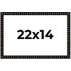 PosterPalooza | 22x14 Bamboo Picture Frame, UV Acrylic, 4 Finishes - Brown, Black, Gold, and Natural - 2 of 4