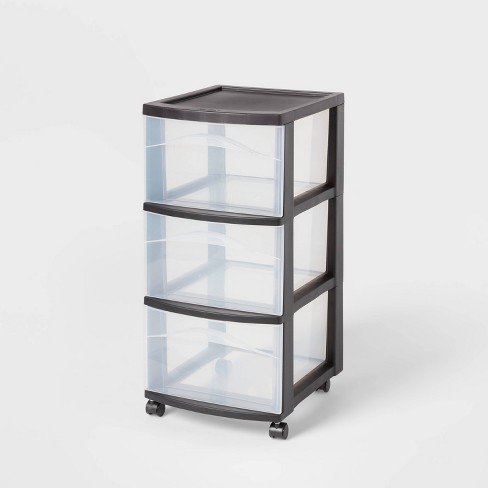 All Purpose 3 Drawer Storage Clear - Brightroom™
