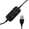 RadioShack Gaming Headphones USB Metallic With Volume Controls Black & Red 3304408 - 3 of 4