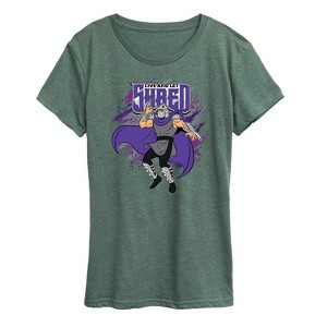 Women's - Teenage Mutant Ninja Turtles - Live And Let Shred Short Sleeve Graphic T-Shirt - 1 of 4