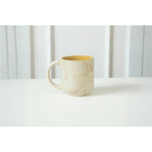 Mela Artisans Amber Love Ceramic Coffee Mug- 350 ml - 1 of 3