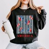 Simply Sage Market America Cherries Stripe Lightweight Garment Dyed Sweatshirt - 2 of 4