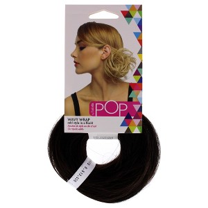 Pop Wavy Wrap - R6 Dark Chocolate by Hairdo for Women - 1 Pc Hair Wrap - 1 of 2