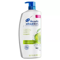 Head & Shoulders Green Apple Daily-Use Anti-Dandruff Paraben Free Shampoo - 32.1oz