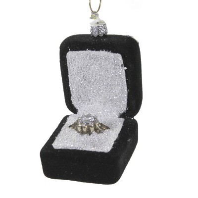 Cody Foster 3.0 Inch I Do Engagement Wedding Diamond Ring Tree Ornaments