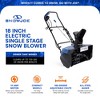 Snow Joe Electric Single Stage Snow Blower, 15 Amp Motor with Headlight, SJ623E - 2 of 4