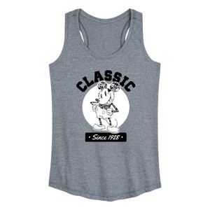 Women's - Disney - Mickey Classic Since 1928 Graphic Racerback Tank - 1 of 4