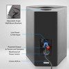 Pyle 6.5 Indoor/Outdoor Bluetooth Wall Mount Speakers (PDWR62BTBK) - Black, 2-Piece Set - 2 of 4
