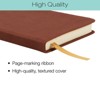 Global Printed Products Textured Cover Weekly Monthly Pocket Planner CY 2025 (Brown) - 2 of 4