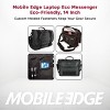 Mobile Edge Eco-Friendly Laptop/Tablet 14.1" Ultrabook or 15" MacBook Messenger Bag - Ash         - 3 of 4