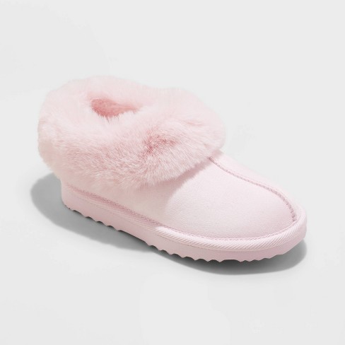 Blush pink ugg on sale slippers