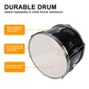 3-Piece Junior Drum Set for Kids Beginners, Kids Drum Kit with Full set of silent mats, Adjustable Throne, Cymbal, Pedal & Drumsticks - 4 of 4