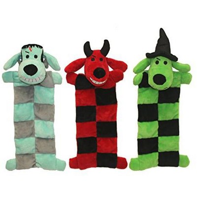 Multipet Halloween Loofa Squeaker Mat - A Fun Dog Toy