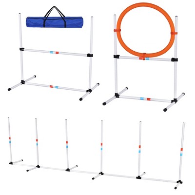 Gulches 3 PC Dog Agility Equipment Set for Obstacle Training and Exercise Dog Toys