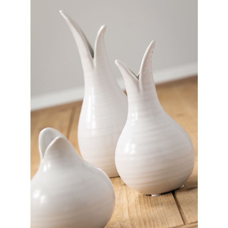 Sullivans Set of 3 Small Bulb Vases 8"H, 6"H, & 4.25"H, 2 of 6