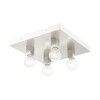 Livex Lighting Solna 4 - Light Flush Mount in  Brushed Nickel - 2 of 4