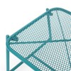 Lyngins Modern Mesh Outdoor End Table, Rectangle Powder-Coated Metal Patio End Table for Outside Use, Patio Side Table - 2 of 4