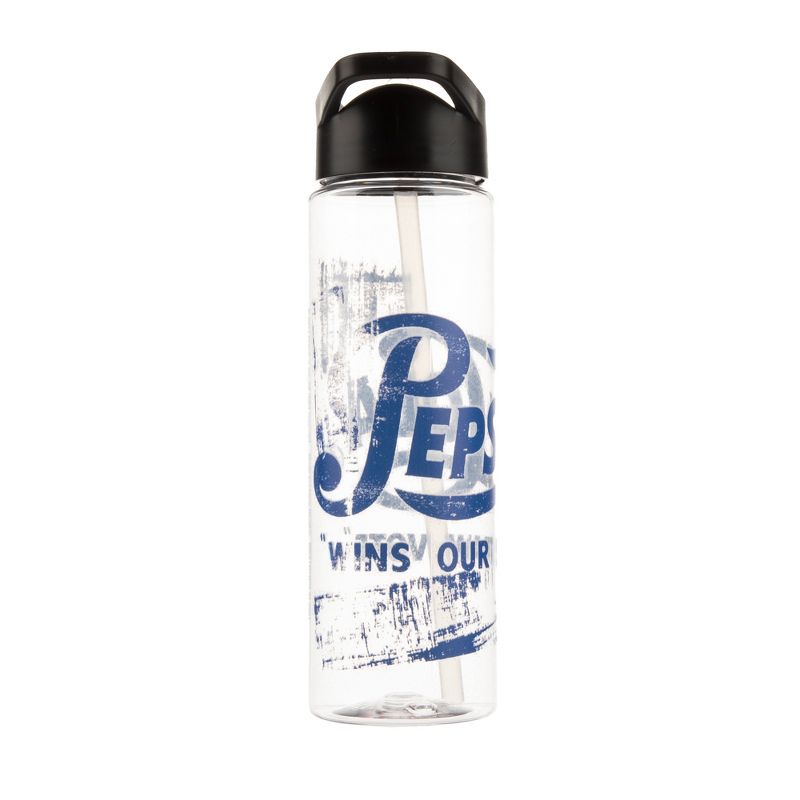 Pepsi Cola Wins Our Straw Vote 24 Oz Single Wall Plastic Water Bottle, 2 of 5