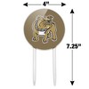 Bryant University Bulldogs Logo Acrylic Cake Topper Party Decoration for Wedding Anniversary Birthday Graduation - 2 of 4