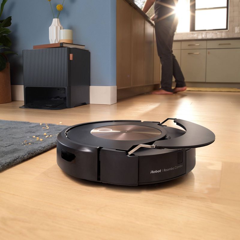 iRobot Roomba Combo j9+ Self-Emptying &#38; Auto-Fill Robot Vacuum &#38; Mop, 6 of 11