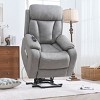 Electric Lift And Recline Chairs,Power Lift Chairs For Seniors,Recliner Armchair For Elderly,Remote Control Recliner Sofa-Cuddlewood - 2 of 4