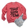 Weird Girls Club Distressed - Women's Graphic Sweatshirt - 2 of 4