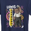 Women's - IF Movie - Lewis Bear Keyboard Tie Short Sleeve Graphic T-Shirt - 2 of 4