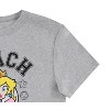 Ladies Nintendo Princess Peach Shirt - Mario, Luigi, Princess Peach Ladies Short Sleeve Retro Gaming Ribbed Tee - 4 of 4