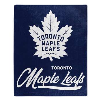 NHL Toronto Maple Leafs 50 x 60 Raschel Throw Blanket