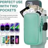 BABYYER Water Bottle Pouch for Stanley Quencher Adventure 40oz - Stanley IceFlow 30oz - Gym Tumbler Accessories for Women for All Phones - 2 of 4