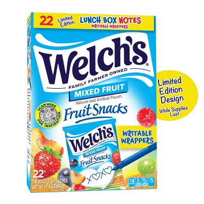 WELCH'S Fruit Snacks Mixed Fruit - 17.6oz/22ct