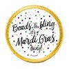 84ct Mardi Gras Candy Chocolate Coins Party Favors (84 Pack) - Beads & Bling - By Just Candy - 2 of 2
