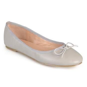 Journee Collection Womens Vika Slip On Round Toe Ballet Flats, Navy 6.5 ...
