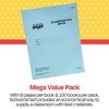 School Smart Examination Blue Books, 8-1/2 x 11 Inches, 8 Pages, Pack of 100 - 4 of 4