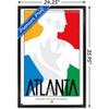 Trends International Team USA - Atlanta 1996. Games of the XXVI Olympiad. Framed Wall Poster Prints - 3 of 4