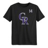 MLB Colorado Rockies Boys' T-Shirt - 2 of 2