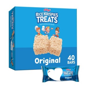 Rice Krispies Treats Original Marshmallow Squares - 40ct/31.2oz - 1 of 4
