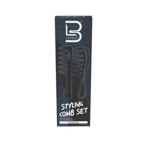 L3 Styling Comb Set - Professional Salon Look - Lightweight and Ergonomic - Comfortable and Glides Easily - Level Three - 2pc - 1 of 4