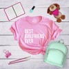 Women's Best Girlfriend Ever T Shirt Funny Sarcastic GF Dating Tee for Women - Crazy Dog Women's T Shirt - 3 of 4