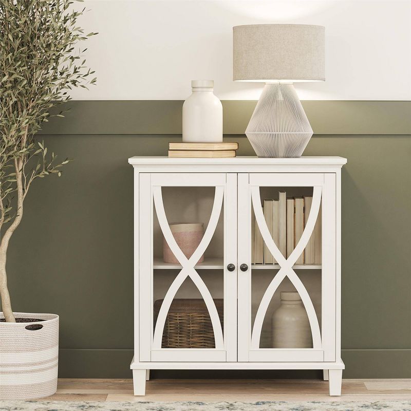 Catrin Accent Cabinet with Glass Doors - Room & Joy, 2 of 8