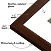 Americanflat 8" x 8" Picture Frame with Mat - Arch Design - Stylish Decor for Living Rooms, Dorms, Offices & More - 3 of 4