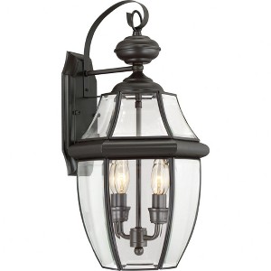 Quoizel Lighting Newbury 2 - Light Sconce in  Medici Bronze - 1 of 4